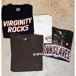 Virginity Rocks Rich Kid Graphic Tees Variety Bundle Size‎ Small 0004